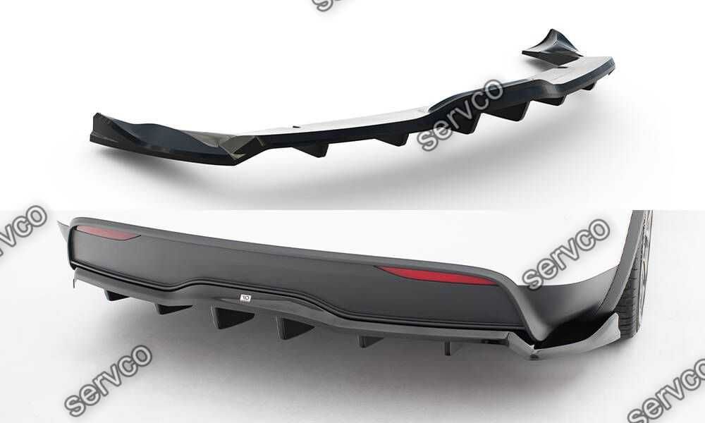 Prelungire bara spate Tesla Model X Mk1 2021- v5 - Maxton Design