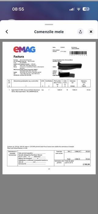 Apple Watch Series 10 ,42mm ,JetBlack