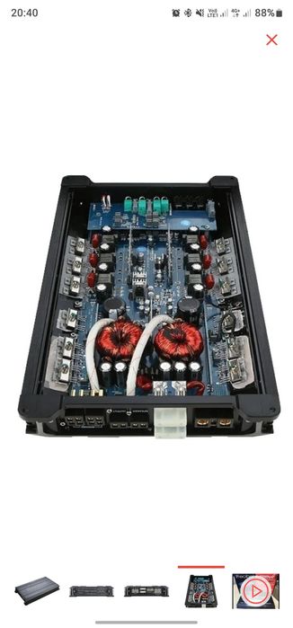 Автомобильный усилитель УРАЛ DB 6.180 V.2