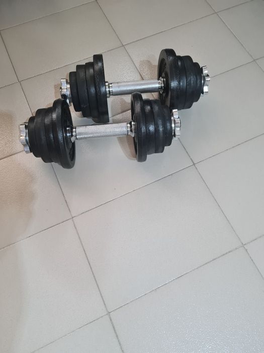 Метални дъмбели  2 х 12