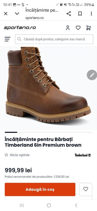 Bocanci Timberland