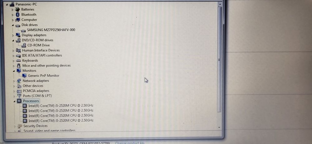 Laptop Panasonic CF-53 i5 Thoughbook