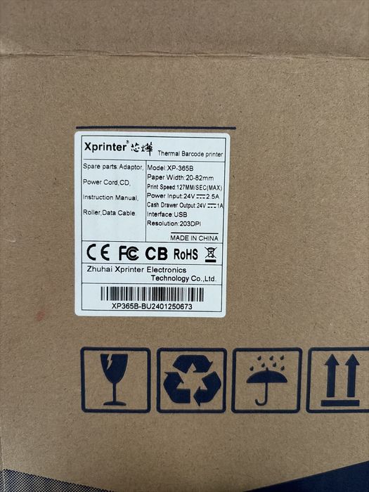 Термопринтер Xprinter 365B