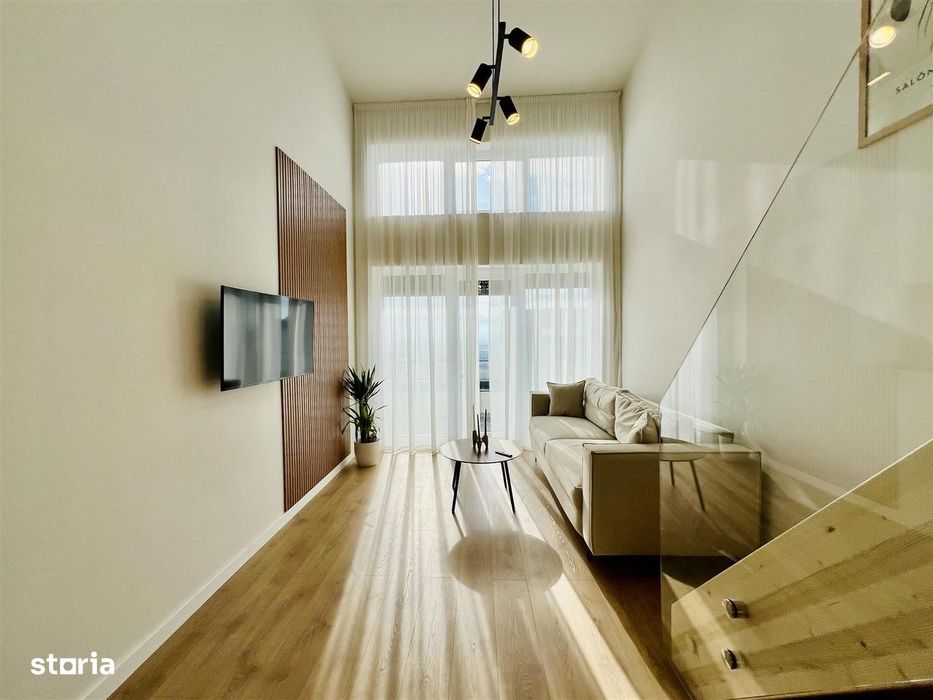 Penthouse 2 camere, 77.8 mp utili, bucatarie separata – DaVinci