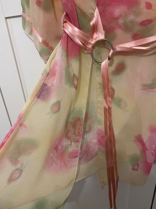 Bluză elegantă de mătase 96% bumbac, M/38/10, nouă, purtată o singură dată