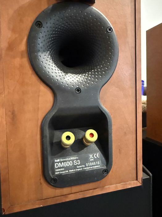 Boxe Bowers &Wilkins DM-600/S3,100W,Difz Din Kevlar,Tweeter Nautilius