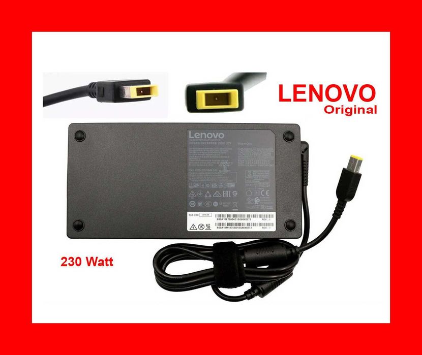 Оригинално зарядно за LENOVO 20V / 11.5A / 230W