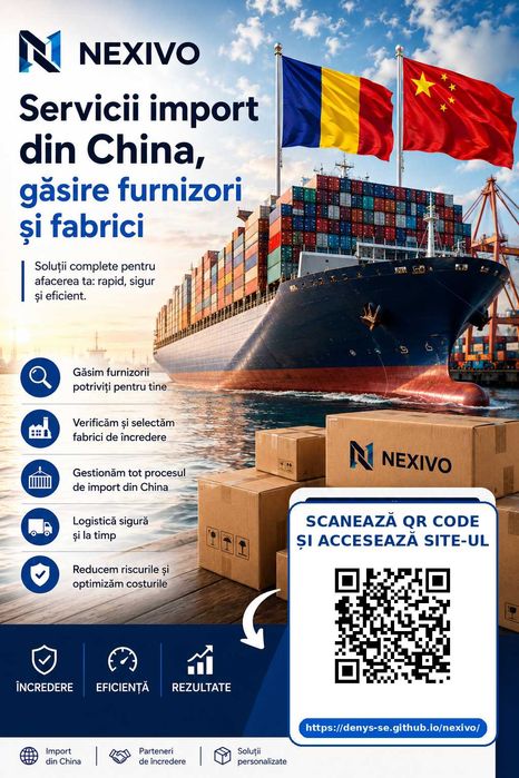 Import China România | Furnizori, negociere și logistică