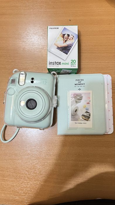 Instax mini 12 барлық затымен