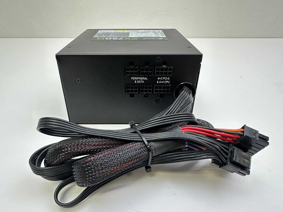 Corsair CX750M 750W 80 PLUS Bronze Green Label полумодулно захранване