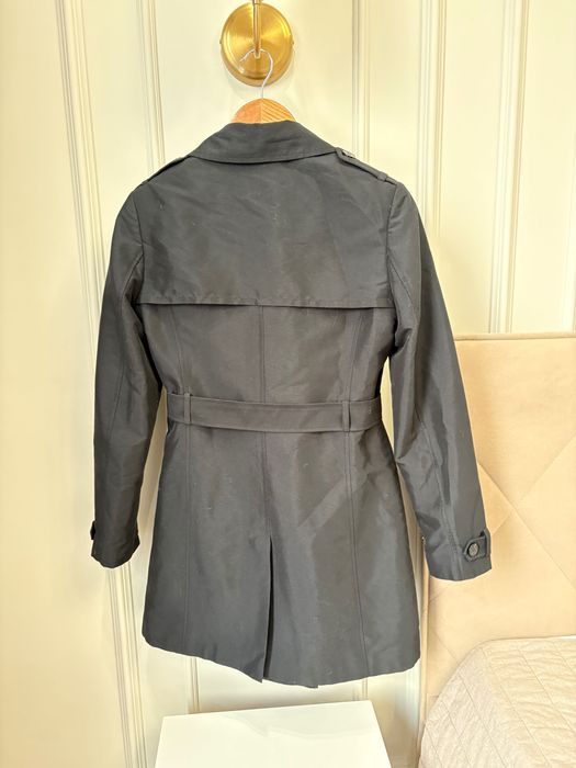 Плащ черный женский