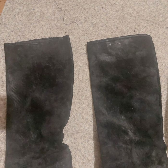 Кожени/велурени  ботуши