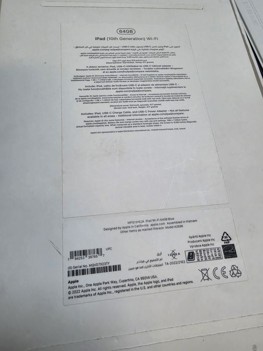 Ipad 10 Generation 10.9+Magic Keybord Folio