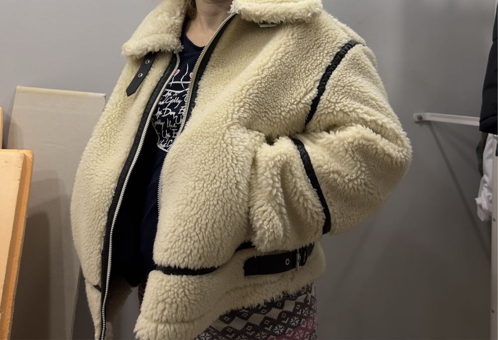 Куртка тедди в отличном состоянии