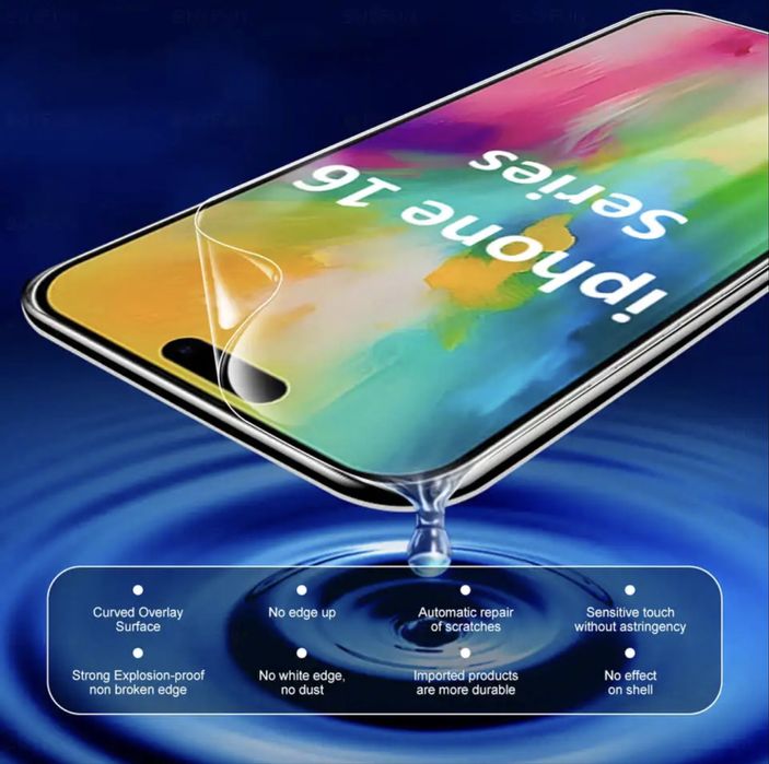 Folie ceramica iphone 16 pro 16 pro max 15 plus protectie camere husa