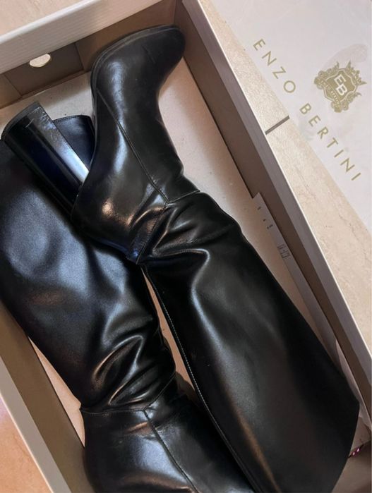 Cizme Piele Naturala Enzo Bertini dama