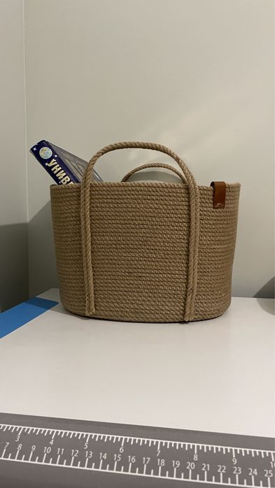 Ковер коврик солома джут