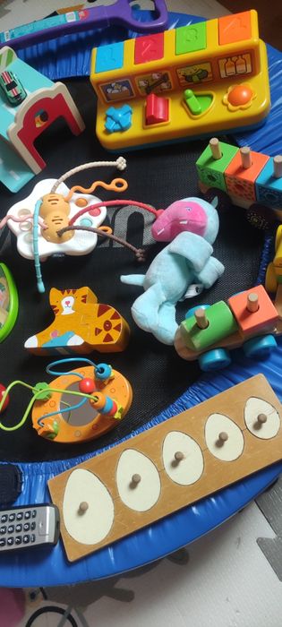 Лот играчки , 6 +, 9+, 12 мес.+, 18 мес +Образователни, монтесори, муз