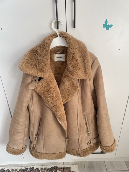 Дубленка страдивариус