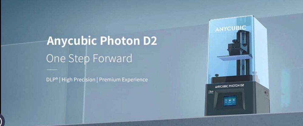 Imprimanta 3D  cu rasina laser DLP ANYCUBIC Photon D2