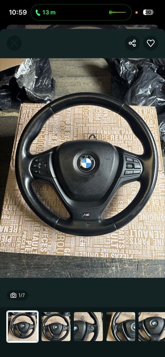 Volan m bmw cu comenzi