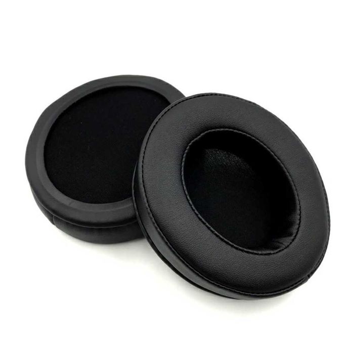 Set 2 bureti pentru casti HyperX Cloud III 3 / II 2, Alpha, Pro, Flight, Stinger, Core, Over-Ear - Negru - Spuma cu memorie - Piele ecologica XL