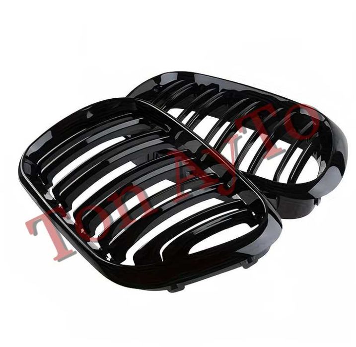 Двойни Бъбреци БМВ BMW Х5 Х6 1999 - 2003 Черен Гланц Решетки