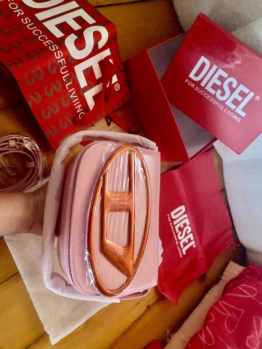 Diesel розова чанта
