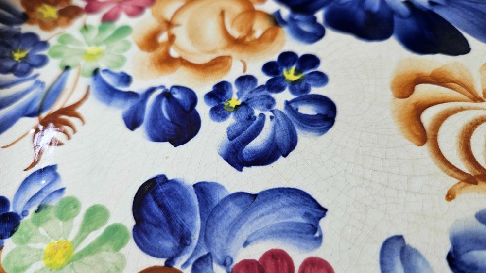 Декоративни полски керамични чинии + бонус! НАМАЛЯВАМ на 65 лв.