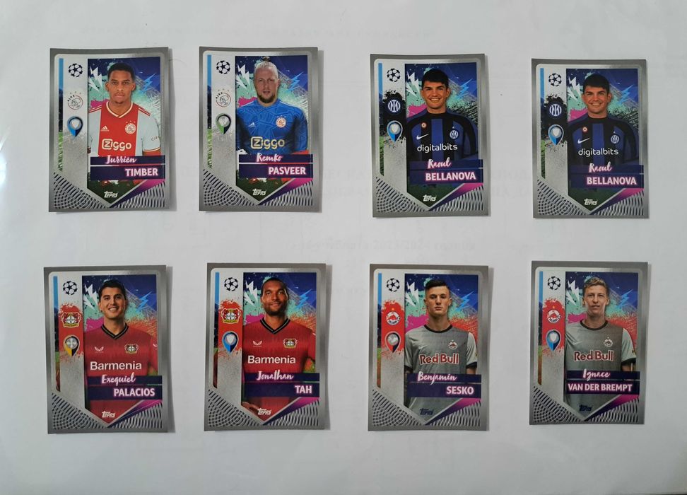 Topps Champions League 2022/2023 стикери