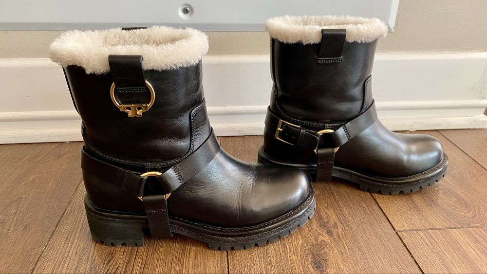 Tory Burch Дсмски Кожени Ботуши