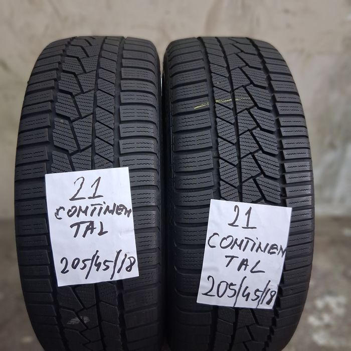 2×205/45/18 M+S.CONTINENTAL 2021.Stare excelenta.