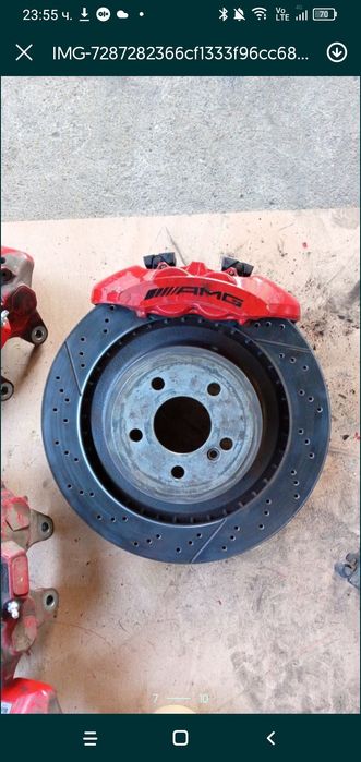 AMG;АМГ спирачки CLS 63