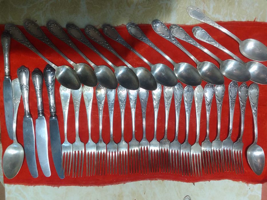 Мельхиоровая посуда