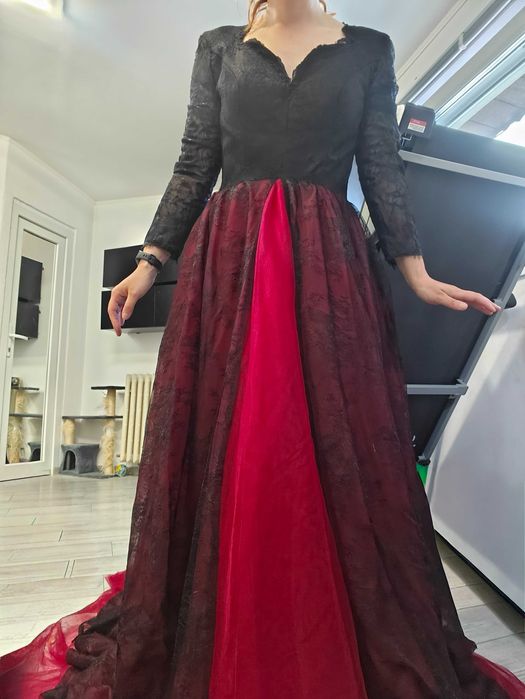 Rochie gothica de mireasa