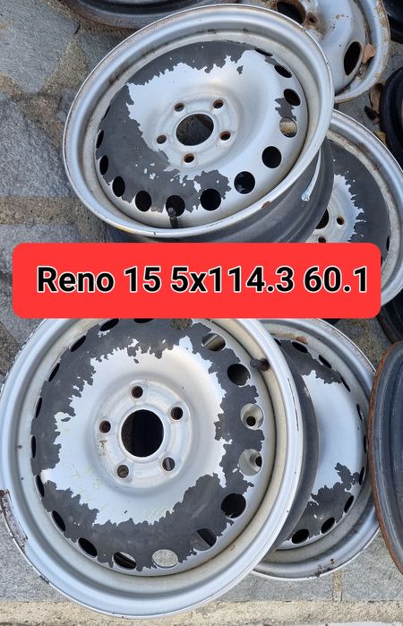 Джанти Reno 15 цола 5 болта перфектно състояние Замъка Ямбол
