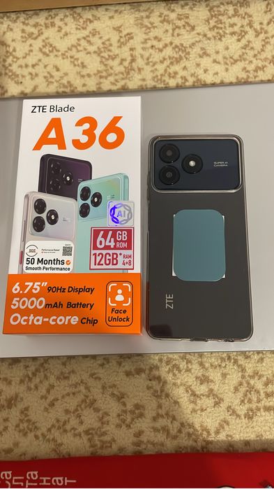 ZTE A36 смартфон