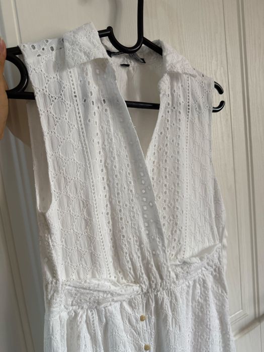 Платье шитье белое