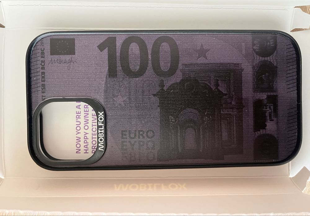 Husa Mobilfox Euro Black iPhone 15