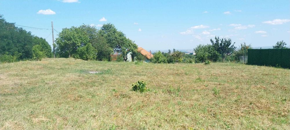 Teren intravilan 1163 mp | Aiton, Cluj | CF + CU | Priveliște panoramică | 18 km Cluj