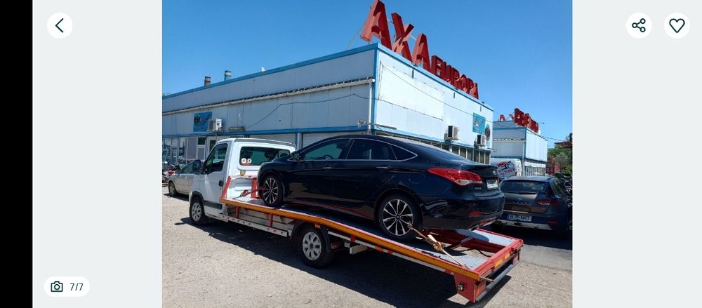 Renault master / 2007 / 3.5 t / platformă auto / tractări / 2.5 euro 4