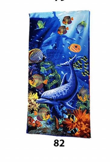 Кърпа за плаж 75/150см на едро и дребно