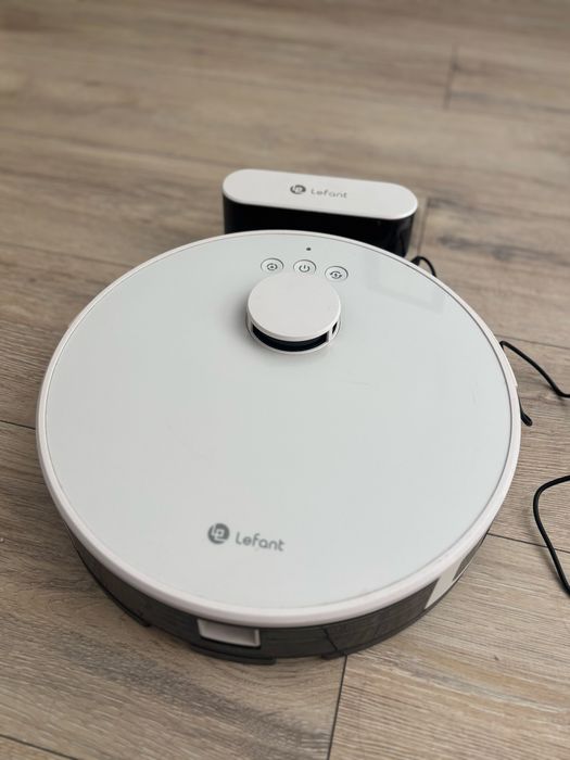 Robot aspirator Lefant M1 cu navigație LiDAR și aplicație – stare foarte bună