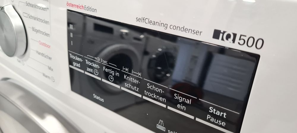 Сушилня с термопомпа 8кг А++ Siemens iQ500
