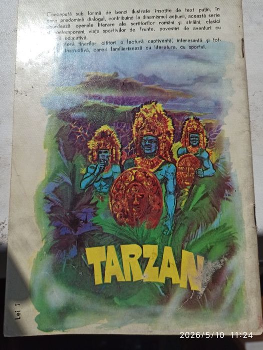 carte Benzi Desenate 1973 -TARZAN