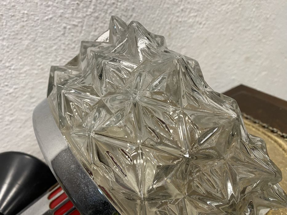 Винтидж полилей кристал и хром Германия 1960-те