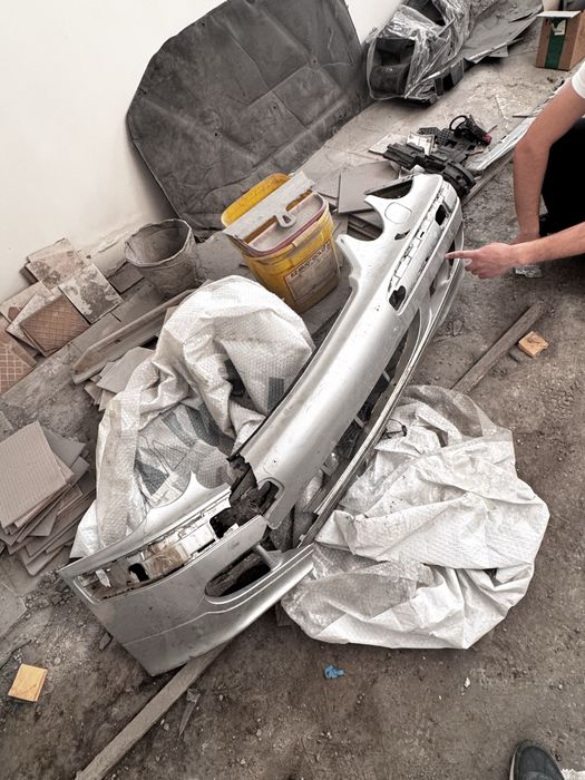 W210  рестайлинг бампер оригинал под реставрацию цена оначательно