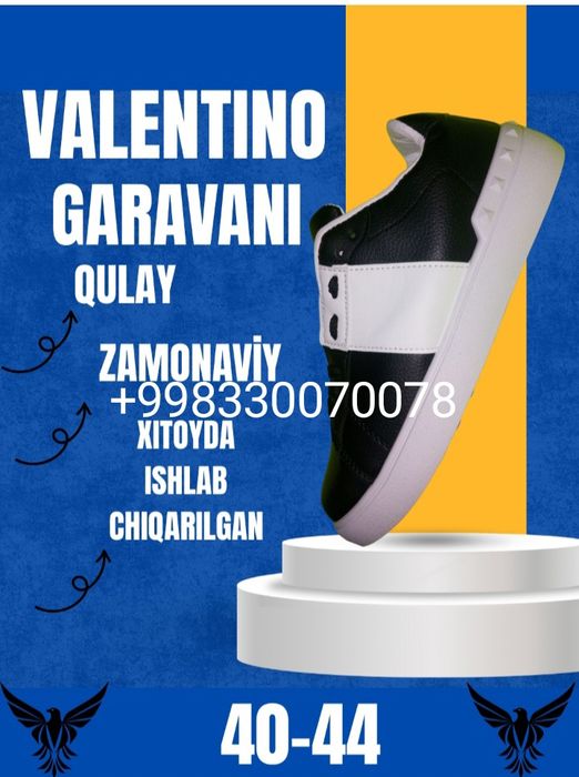 Valentino Garavani Optom va donaga. 40-44. Xitoy mahsuloti