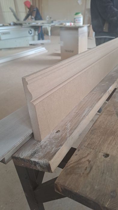 Плинтус, обшивка, мдф двер,  крашенный на заказ срочно