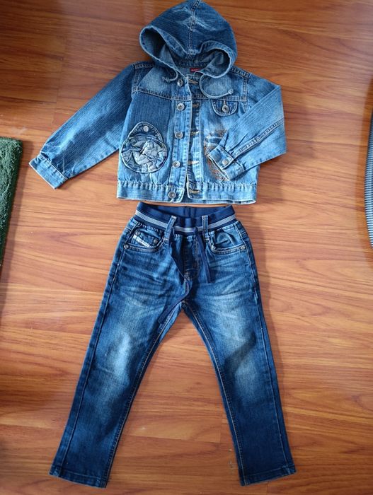 Джинсы куртка и брюки для детей